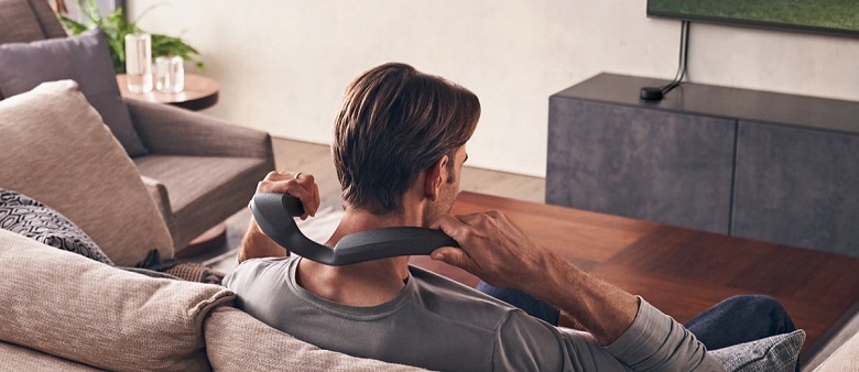 Sony выпустила персональный нашейный &laquo;кинотеатр&raquo;. Wireless&nbsp;Neckband&nbsp;Speaker стоит 300 долларов